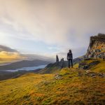 Woman,Standing,At,The,Old,Man,Of,Storr,On,The