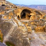 Antique cave city Uplistsikhe, Georgia country