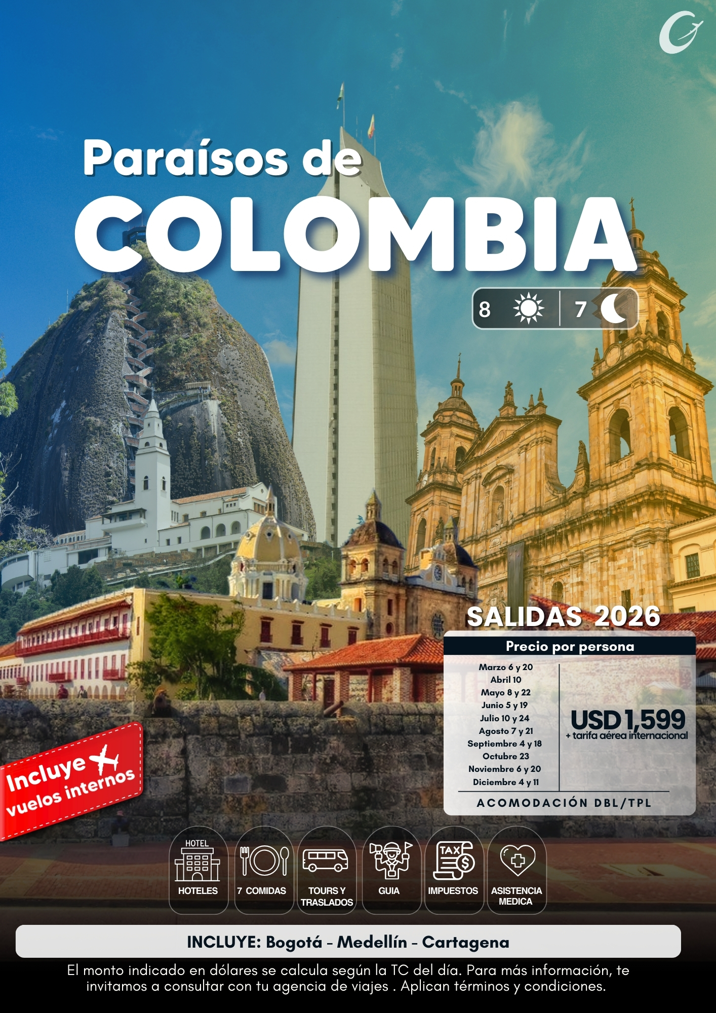 viaje a colombia