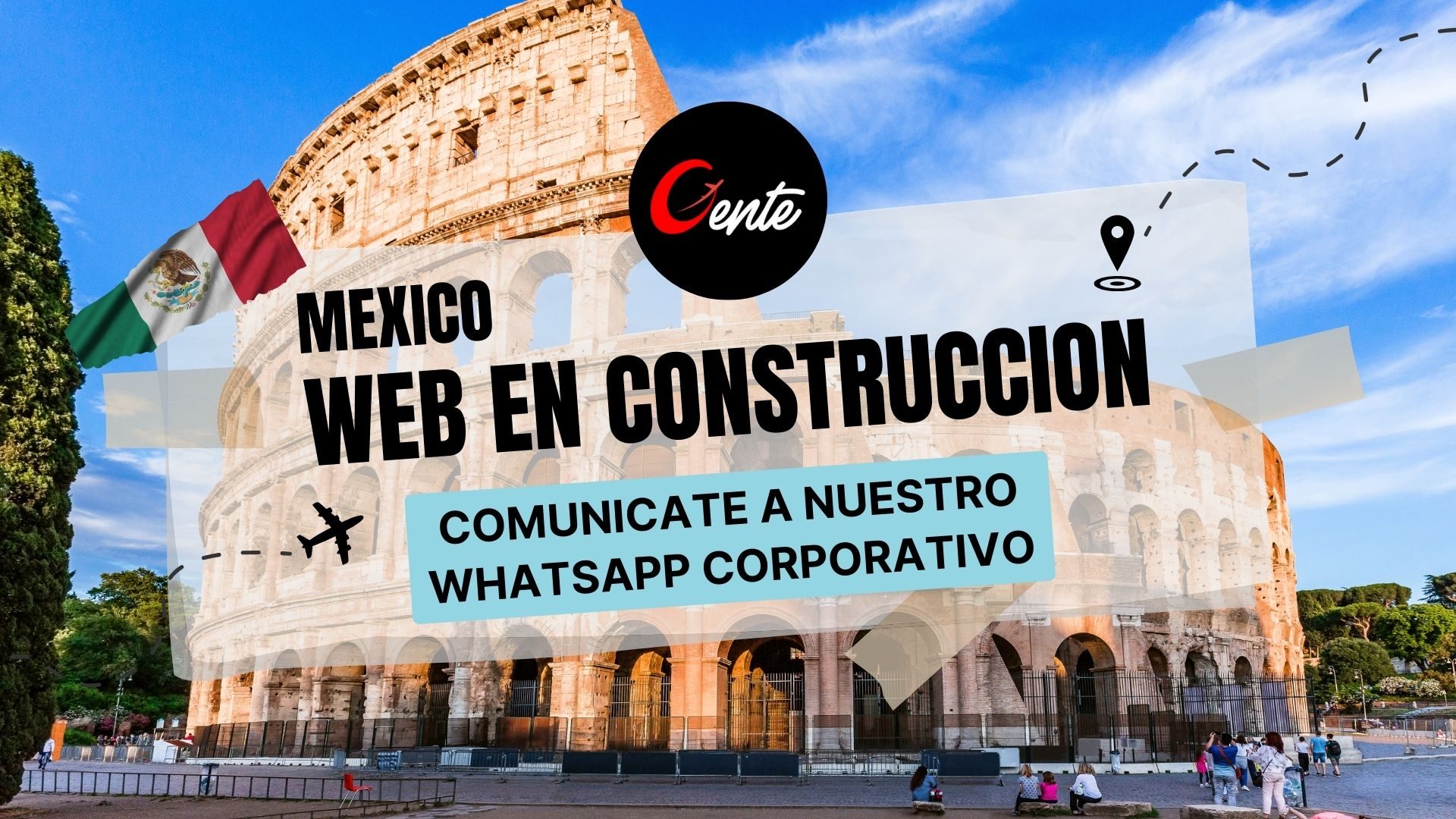 Presentación Plan de Viaje Vacaciones Agencia Turismo Collage de Fotos Divertido Azul Turquesa y Beige-min